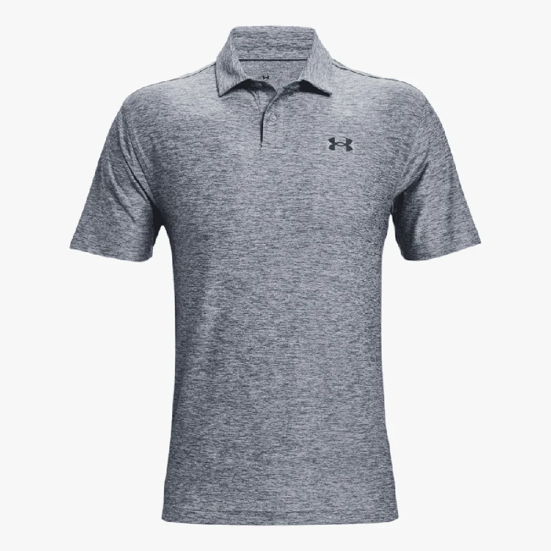 Under Armour Mens T2g Short Sleeve Polo Golfer 035 Steel