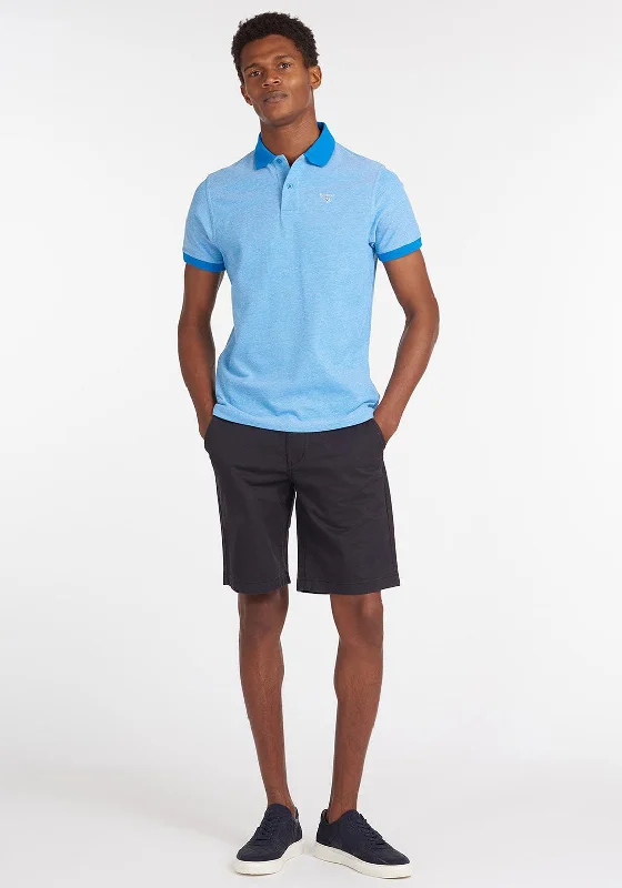 Barbour Sports Polo Shirt, French Blue