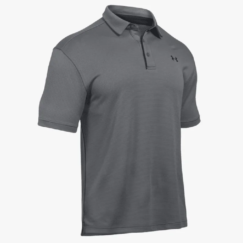 Under Armour Mens Tech Short Sleeve Golfer 040 Grey