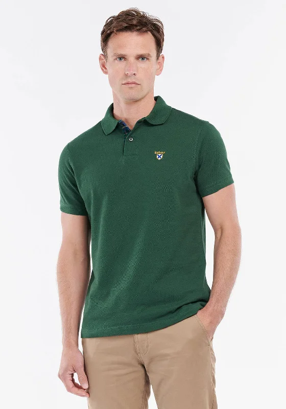 Barbour Society Polo T-Shirt, Sycamore