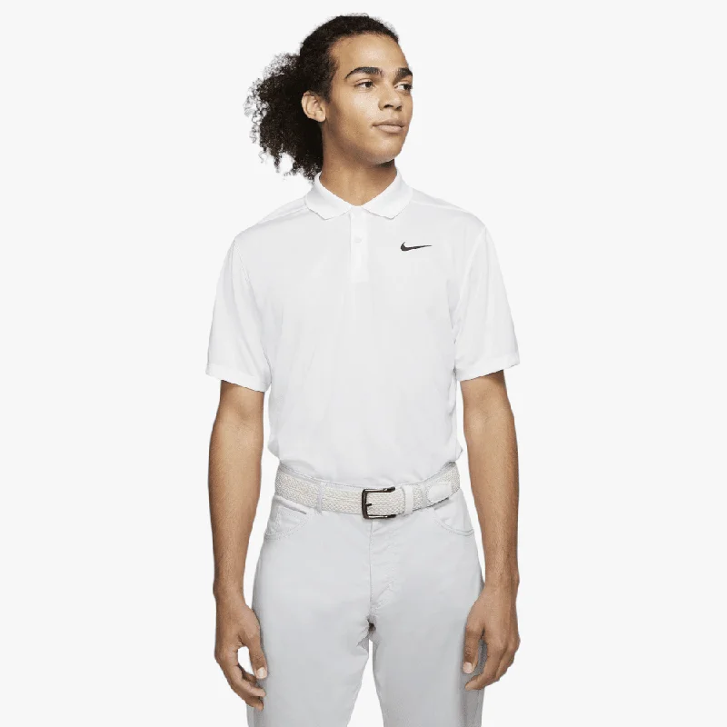 Nike Mens Victory Short Sleeve Golfer White