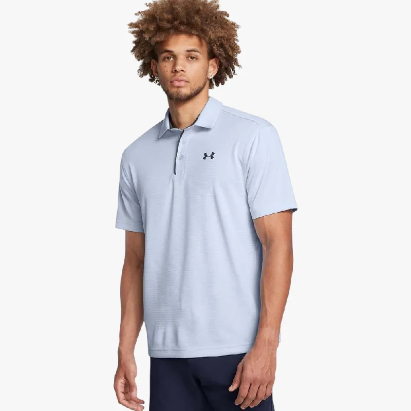 Under Armour Mens Tech Short Sleeve Golfer 470 Blue