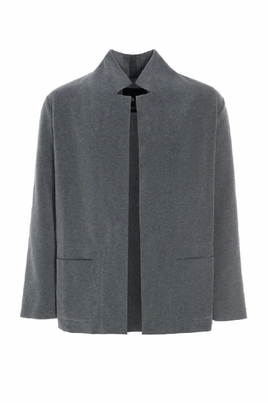 CARDIGAN - 1001C - GREY