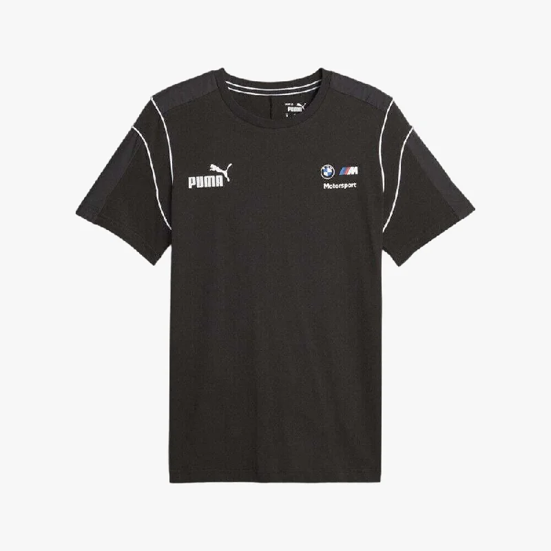 Puma Mens Bmw Mms Mt7 Short Sleeve Tee Black