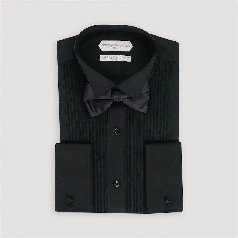 The Tuxedo Dress Shirt | Wing Tip Collar | French Cuff | 100% Cotton