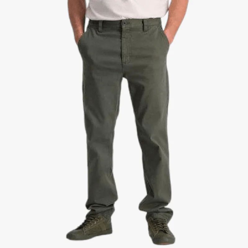 Jeep Mens Classic Stretch Canvas Chino Pants Jungle