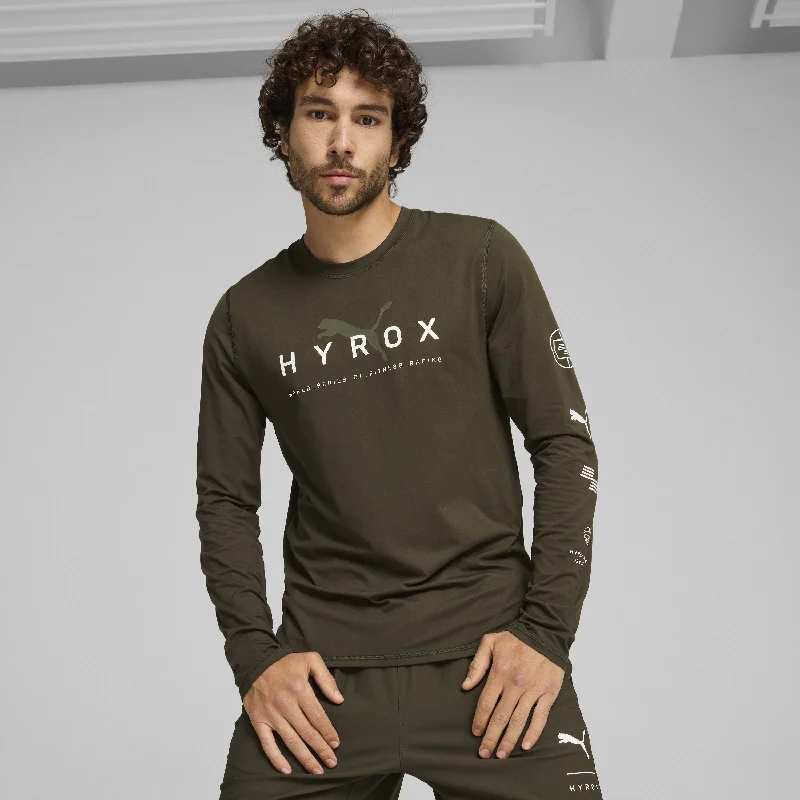 HYROX x PUMA Run Cloudspun LS Tee