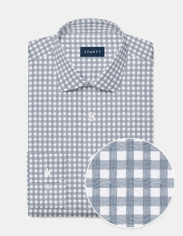 Bishop Cool Grey Gingham