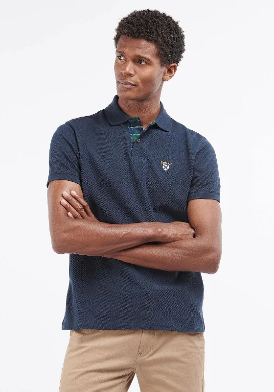 Barbour Society Polo T-Shirt, Navy