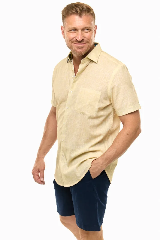 CAYMAN SILCOTT SHIRT WHEAT