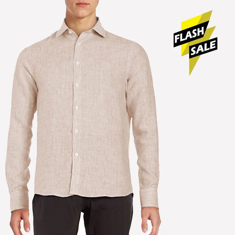 BB Lining Beige Casual Shirt 8882