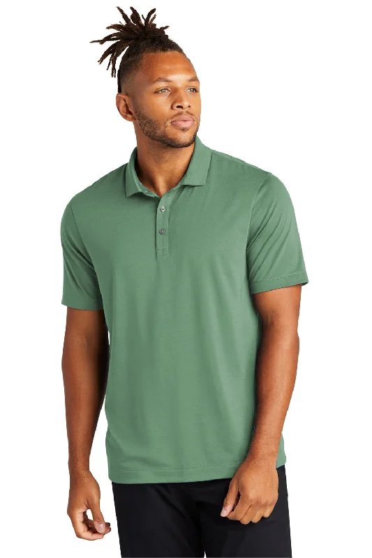 Mercer+Mettle Mens Moisture Wicking Short Sleeve Polo Shirt - Sage Green