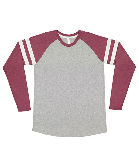 6934 - LAT Mens Gameday Mash-Up Long Sleeve Fine Jersey T-Shirt