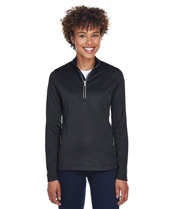 8230L - UltraClub Ladies Cool & Dry Sport Quarter-Zip Pullover