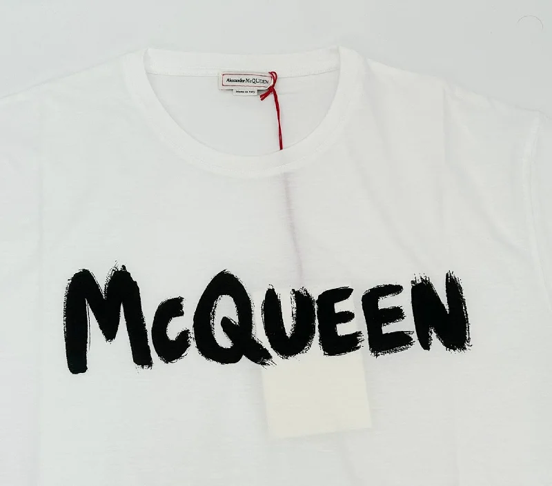 Alexander McQueen Grafitti T-Shirt - White