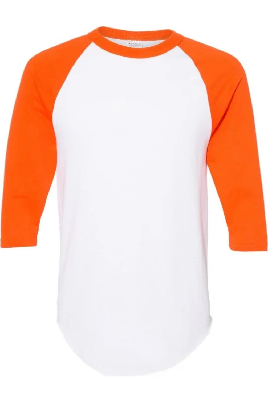 white/ orange