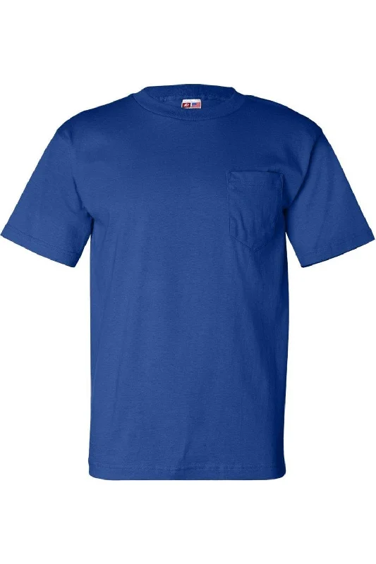 Bayside USA-Made T-Shirt with a Pocket