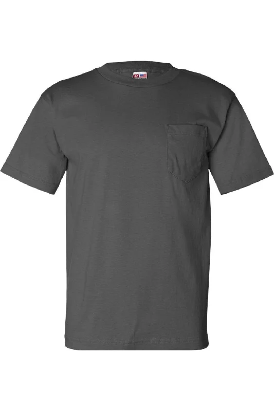 Bayside USA-Made T-Shirt with a Pocket