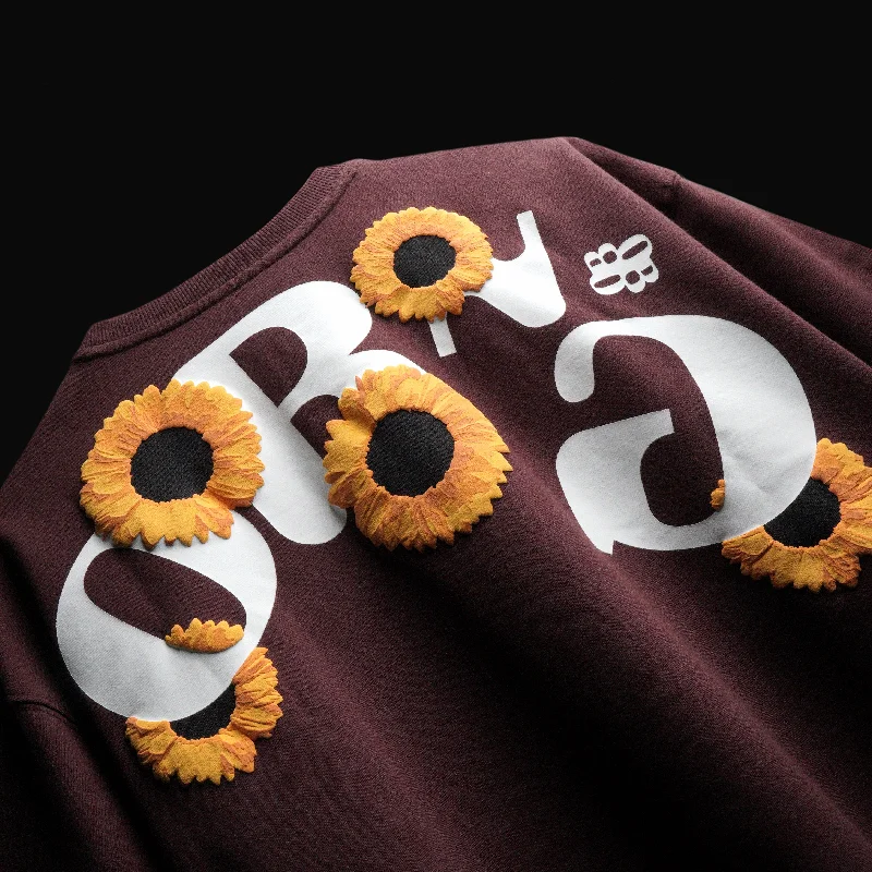 BROWN SUNFLOWER T-SHIRT