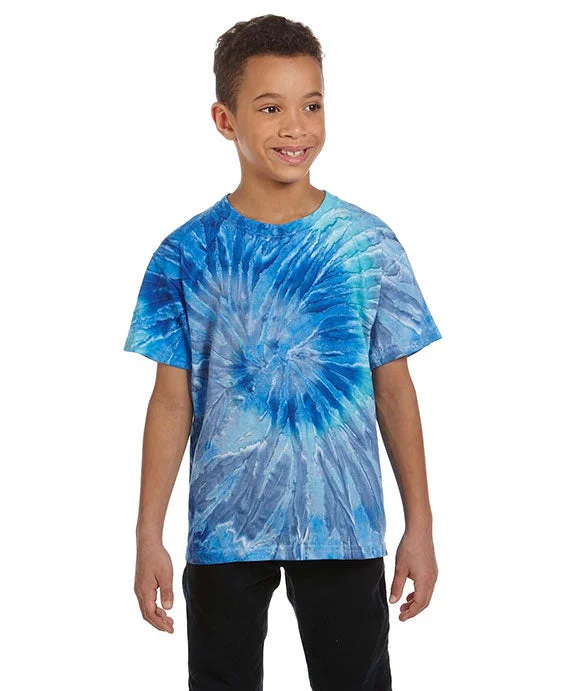 CD100Y - Tie-Dye Youth 5.4 oz 100% Cotton T-Shirt