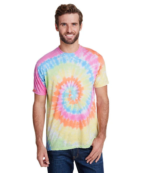 CD1090 - Tie-Dye Adult Burnout Festival T-Shirt