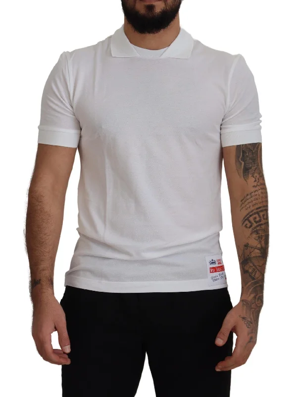 Dolce & Gabbana Elegant  Cotton Polo Men's T-Shirt