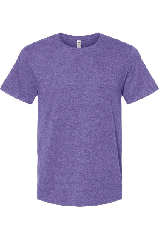 retro heather purple