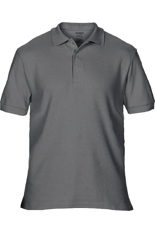 Gildan Mens Premium Cotton Sport Double Pique Polo Shirt