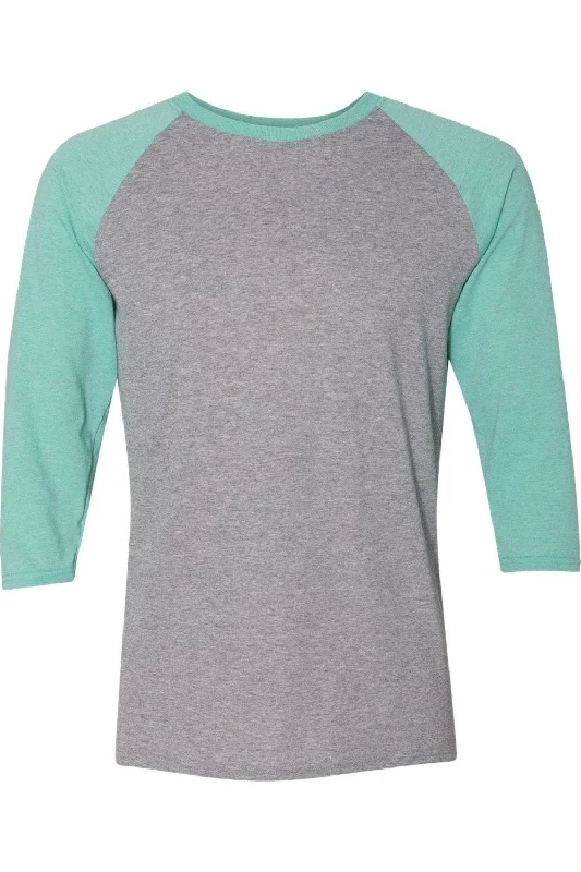 oxford/ mint heather