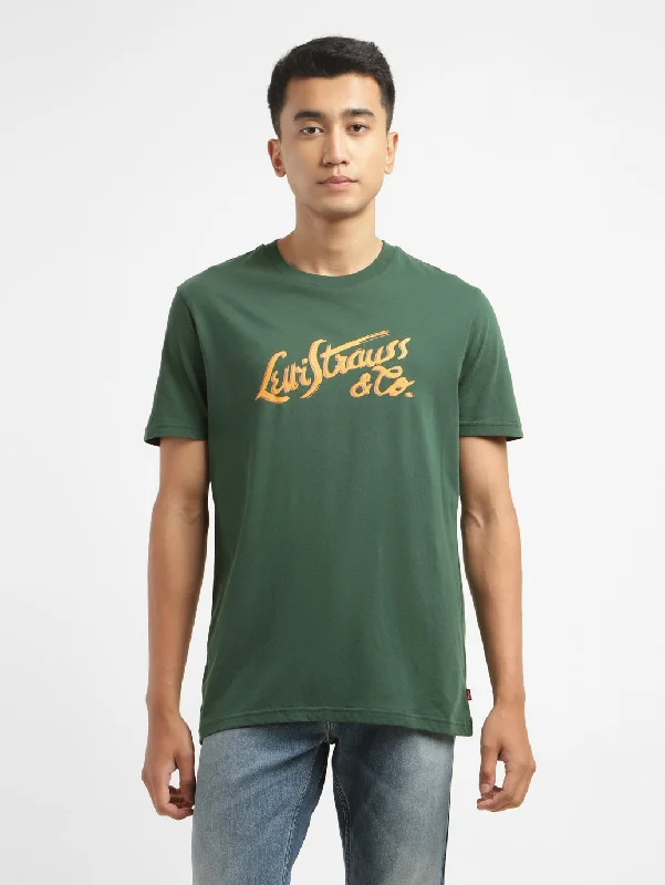 Men's Brand Logo Crew Neck T-shirt