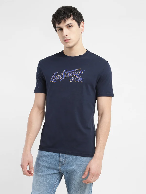 Men's Brand Logo Crew Neck T-shirt