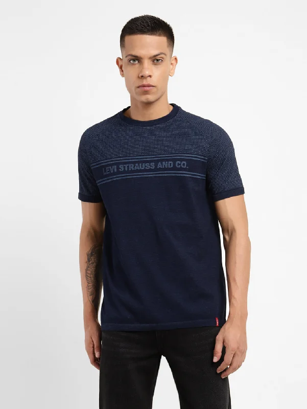 Men's Brand Logo Crew Neck T-shirt