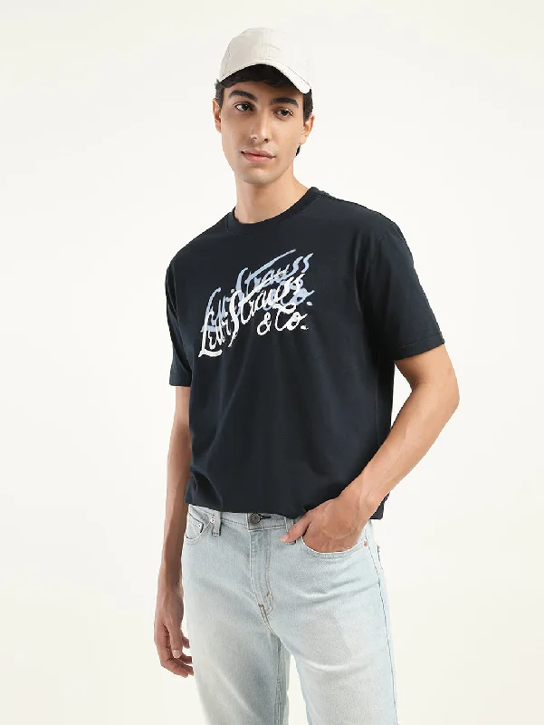 Men's Brand Logo Oversized T-Shirt