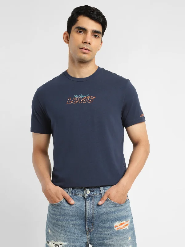 Men's Brand Logo Relaxed Fit T-shirt