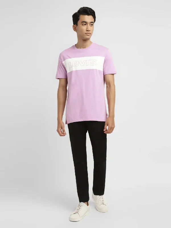 Men's Brand Logo Slim Fit T-shirt