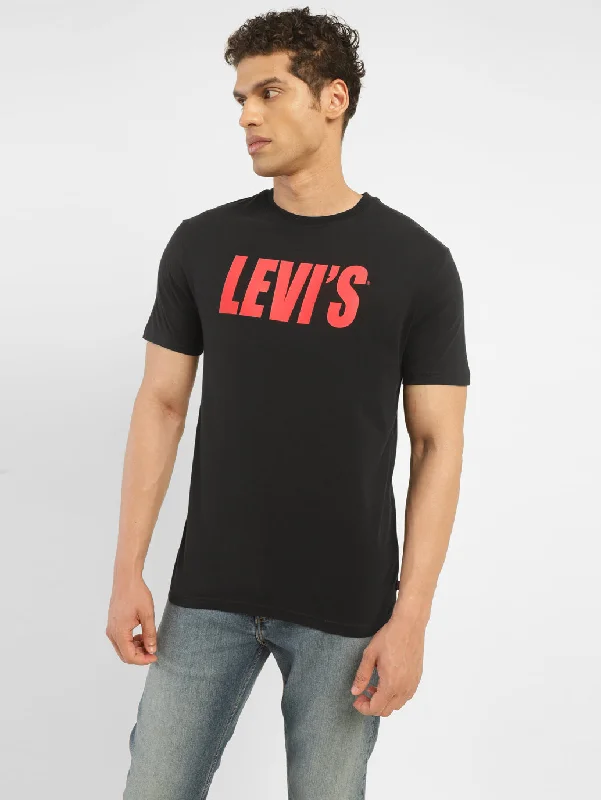 Men's Brand Logo Slim Fit T-Shirt