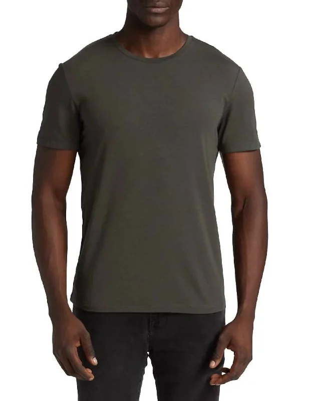 Men's Cash Crew Neck Tee In Iron Gate