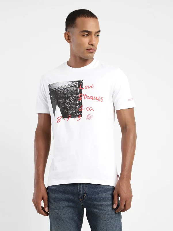 Men's Graphic Print Slim Fit T-shirt