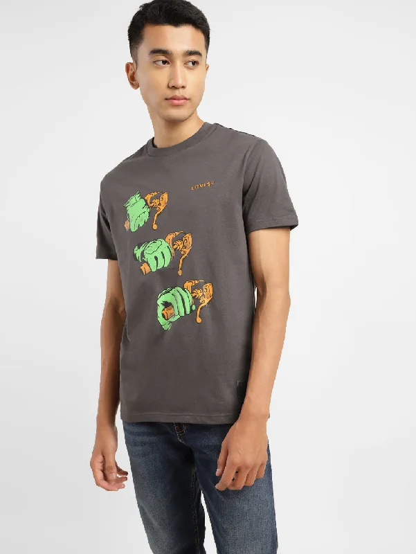 Men's Graphic Print Regular Fit T-shirt