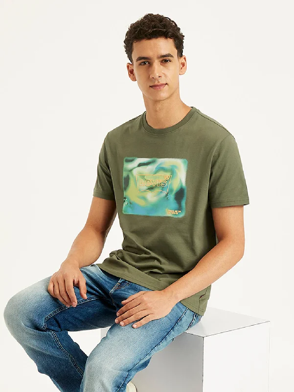 Men's Graphic Print Regular Fit T-Shirt