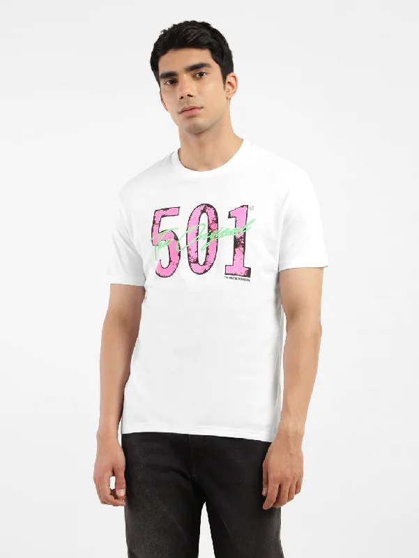 Men's Printed Slim Fit T-shirt