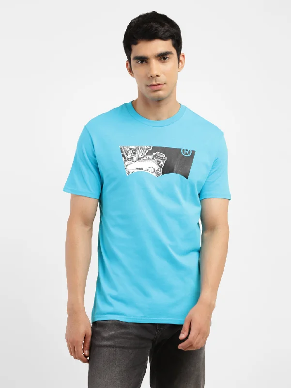 Men's Graphic Print Slim Fit T-shirt