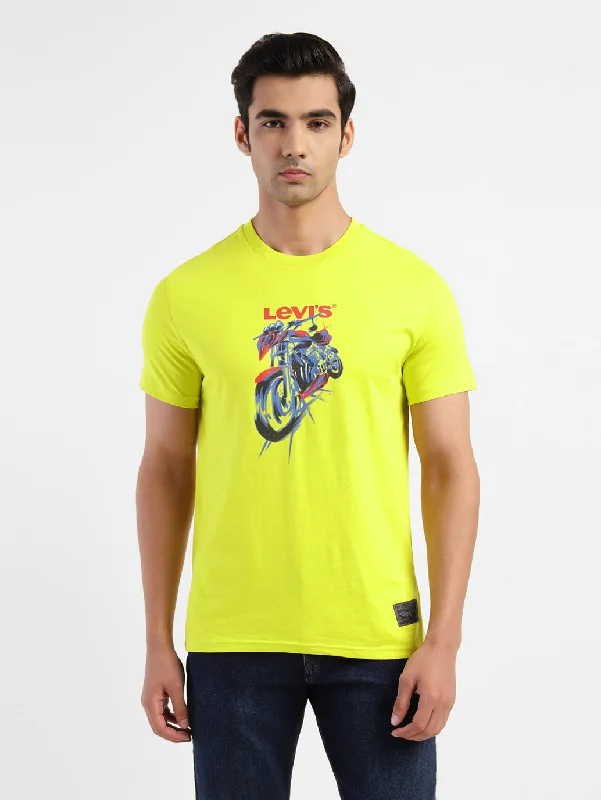 Men's Graphic Print Regular Fit T-shirt