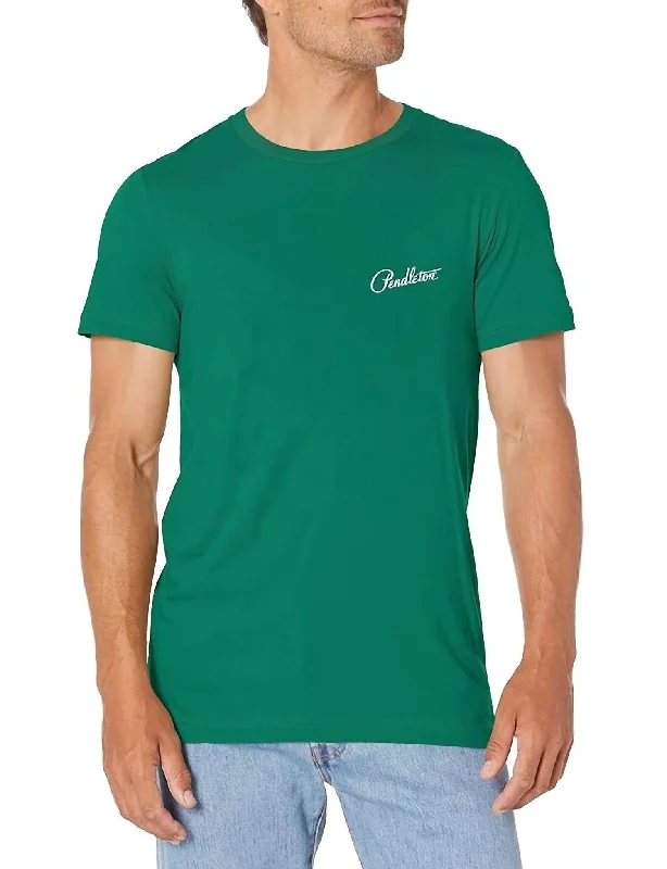 Men's Harding Graphic Tee In Green