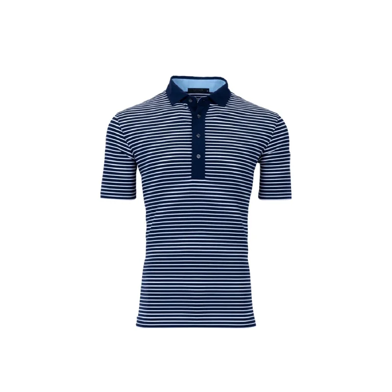 Men's Natchez Polo Shirt In Maltese Blue