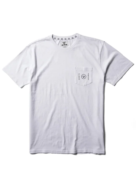 Men's Parrodise Pocket Tee In White