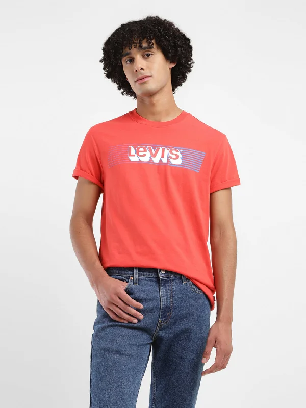 Men's Solid Crew Neck T-Shirt