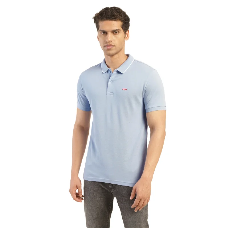 Men's Solid Polo T-shirt