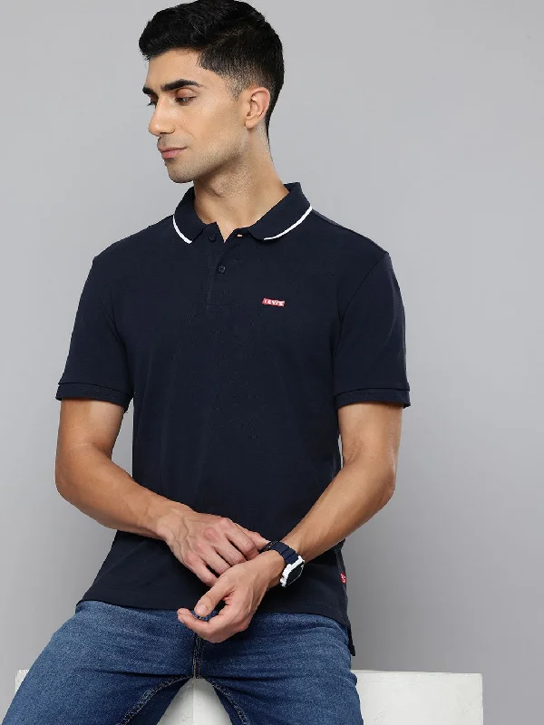 Men's Solid Polo T-Shirt