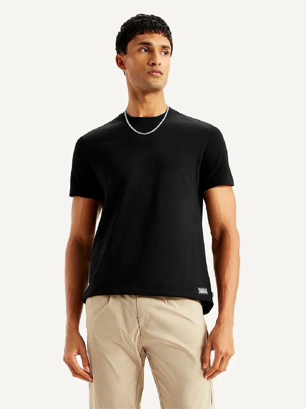 Men's Solid Slim Fit T-Shirt